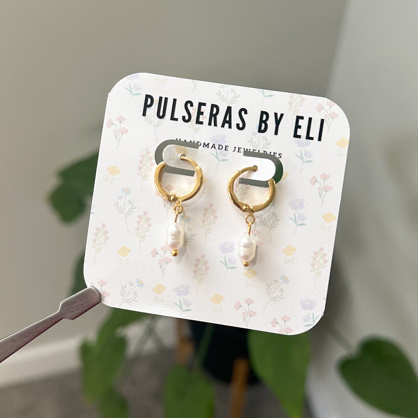 Pearl Hoops